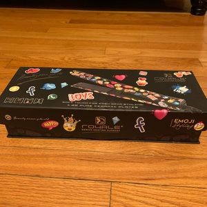 Royale Hair straightener ceramic plate Emoji style